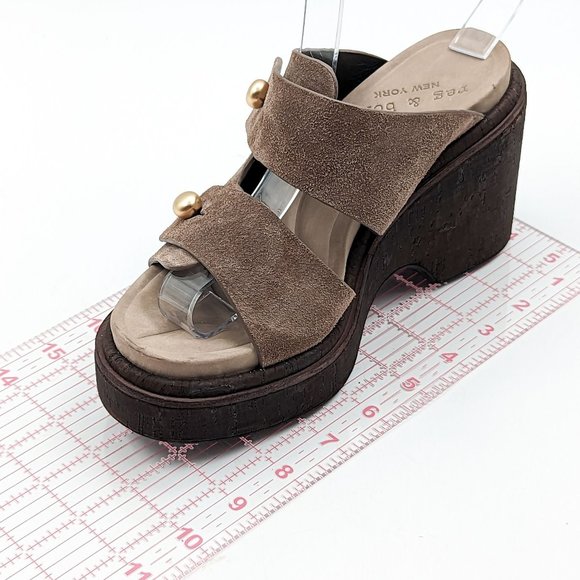 Rag&Bone Women Sommer Platform Wedge Slide Sandals size 7.5US EUR 37.5 - Picture 3 of 12